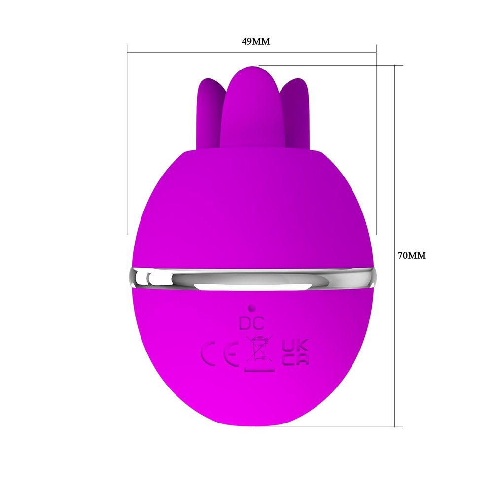 PRETTY LOVE - Gemini Ball, Silicone, USB rechargeable