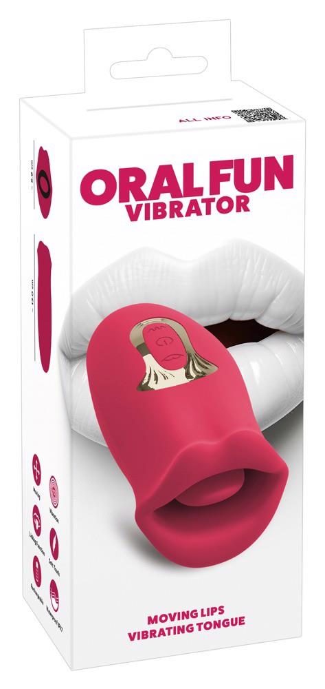 Wibrator Oral Fun Moving Lips You2Toys silikonowy USB 13 cm