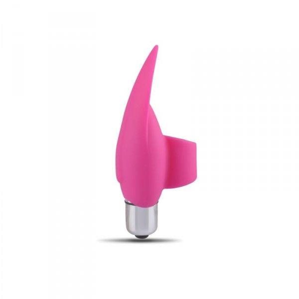 Silikonowy wibrator na palec Toyz4lovers 10 cm