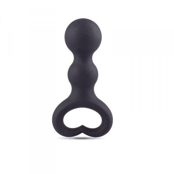 Korek analny silikonowy Heart Clip Ball Toyz4lovers