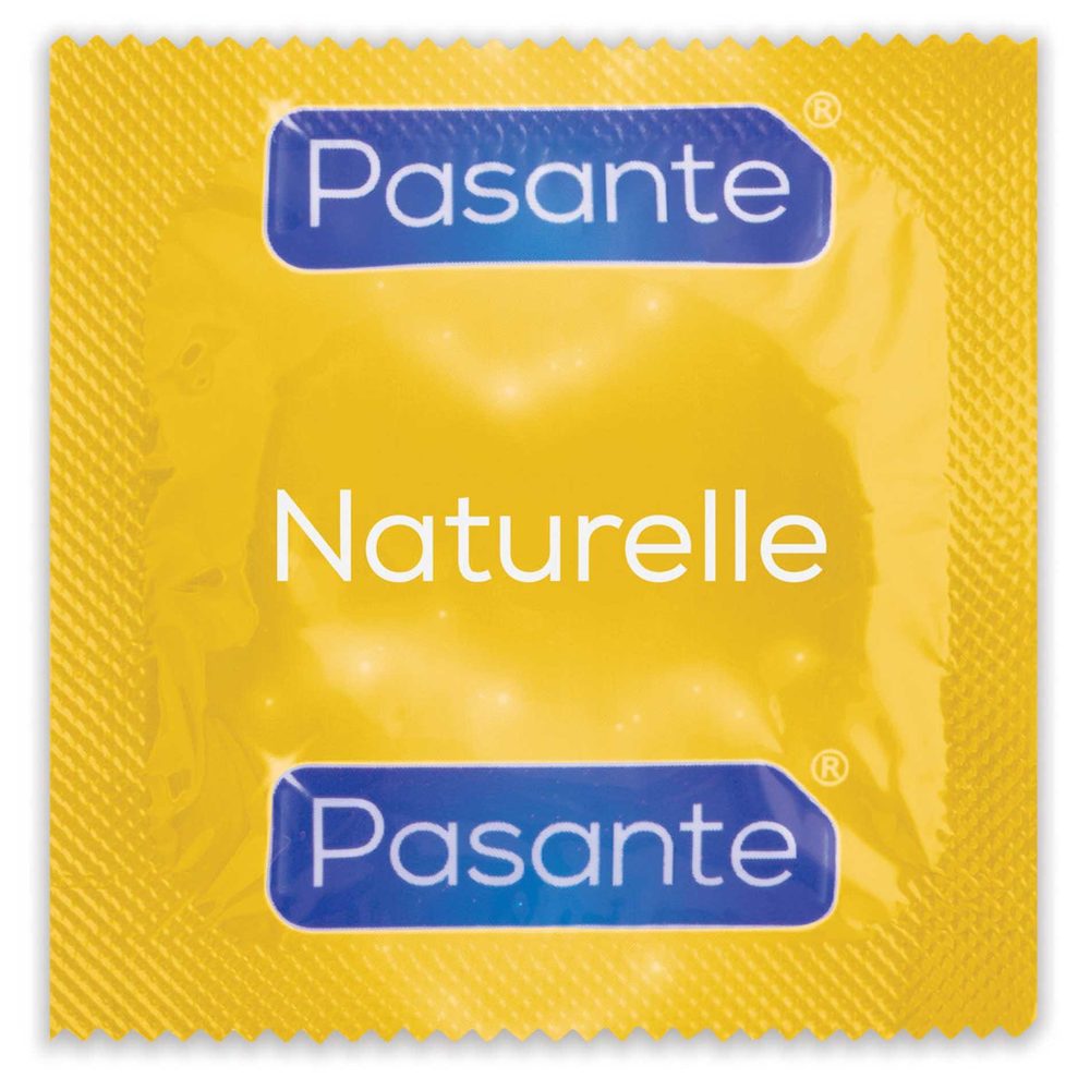 Prezerwatywy Pasante Naturelle nawilżane bez plemnikobójczego 144 szt