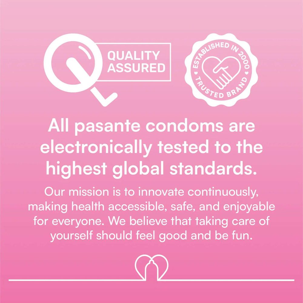 Prezerwatywy ultra cienkie Pasante Sensitive Feel naturalne 3 szt