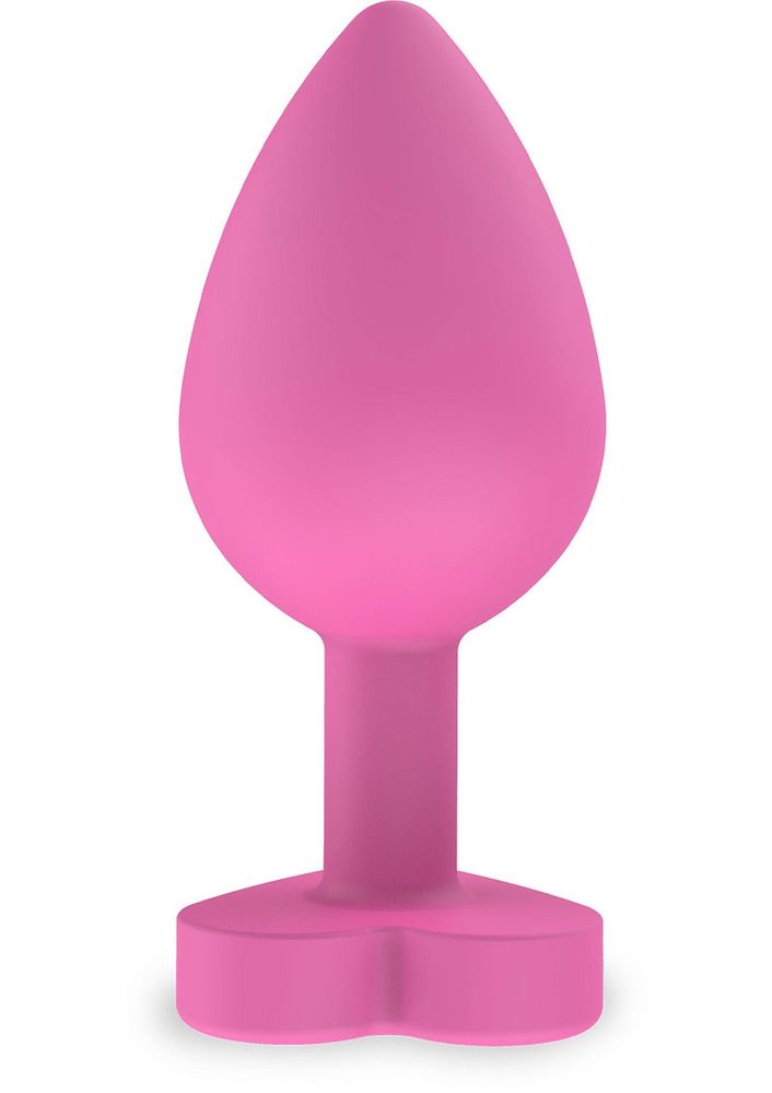 Korek analny silikonowy Lets Fuck ToyJoy różowy 8.5 cm