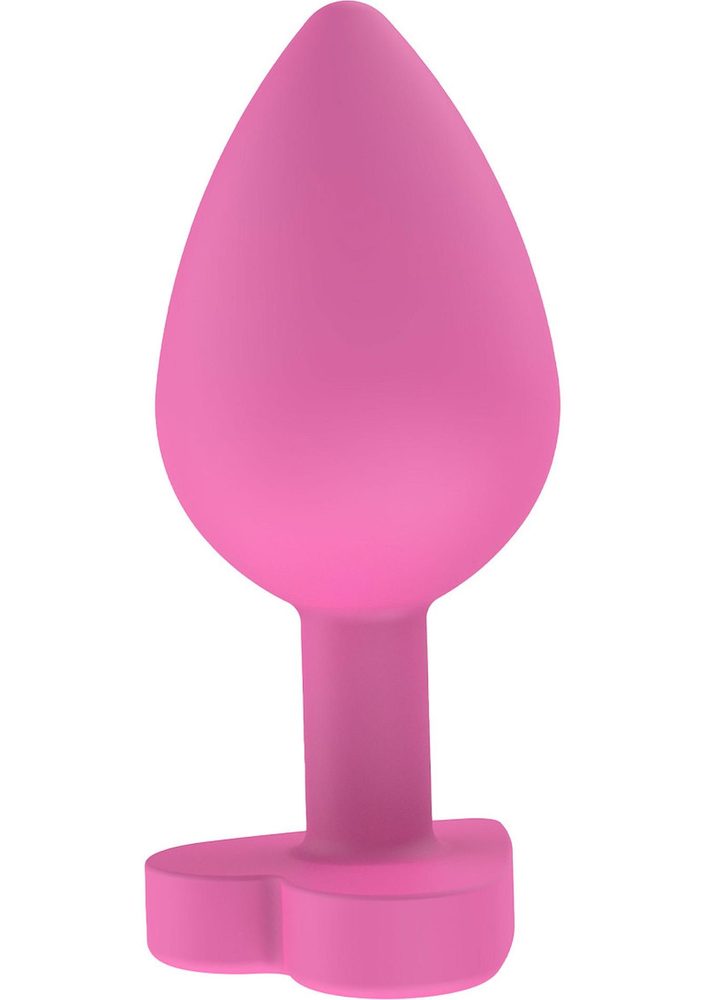 Korek analny silikonowy Lets Fuck ToyJoy różowy 8.5 cm