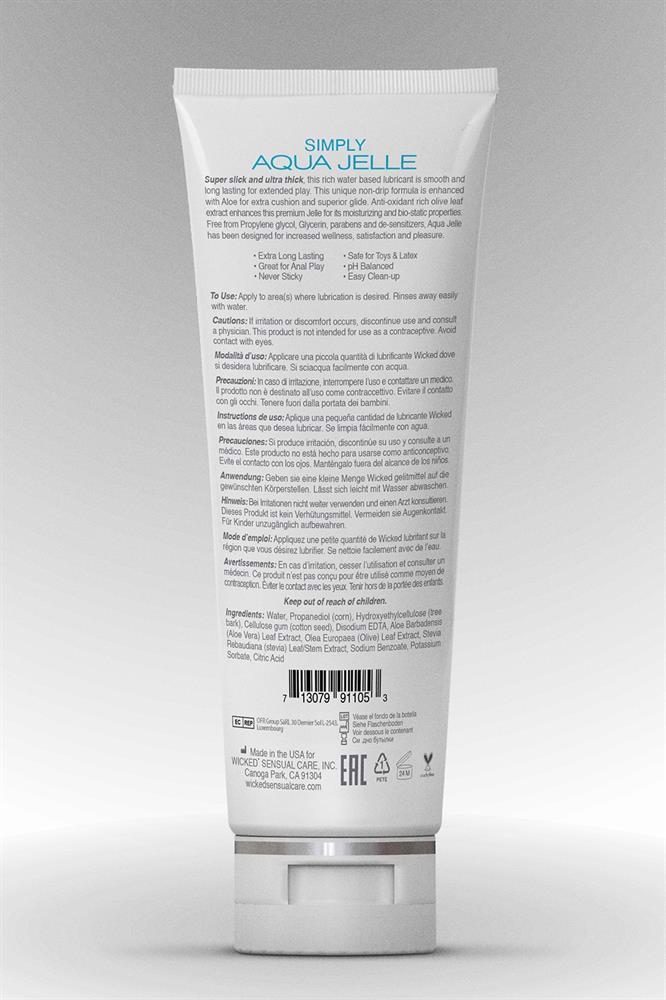 Lubrykant na bazie wody Wicked Simply Aqua Jelle 120 ml
