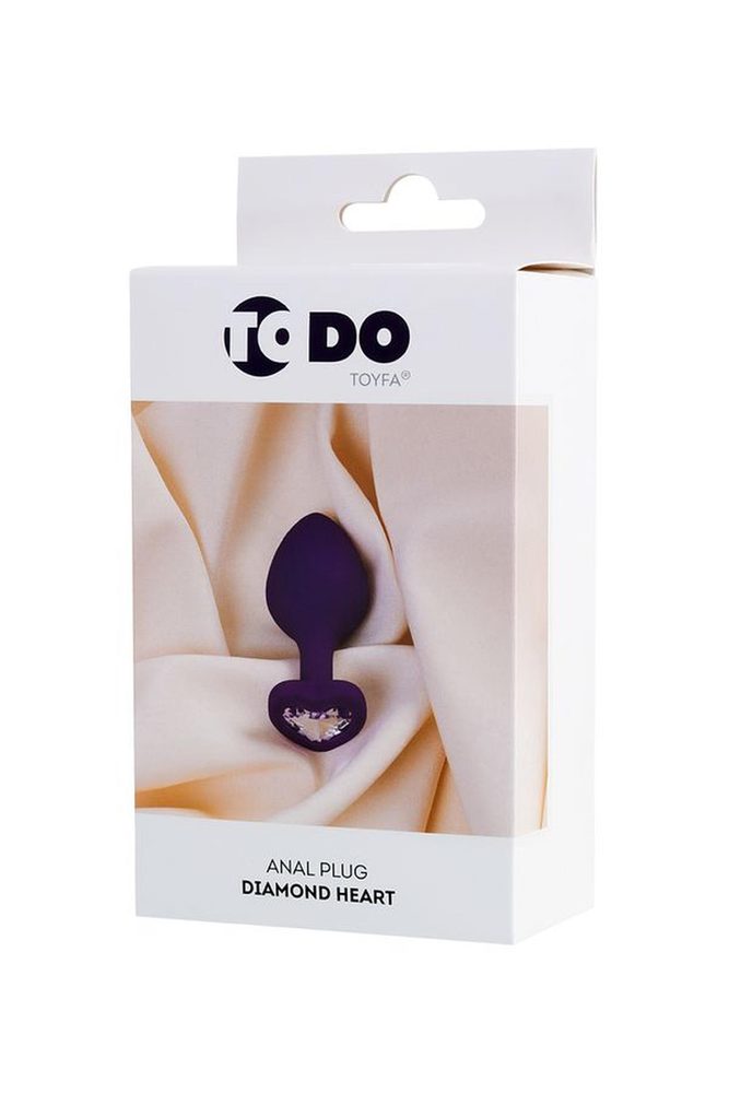 Korek analny Diamond Heart ToDo by TOYFA