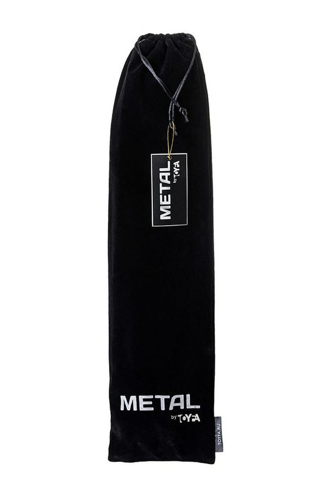 Korek analny srebrny z puszystym ogonkiem lisa M Metal by TOYFA