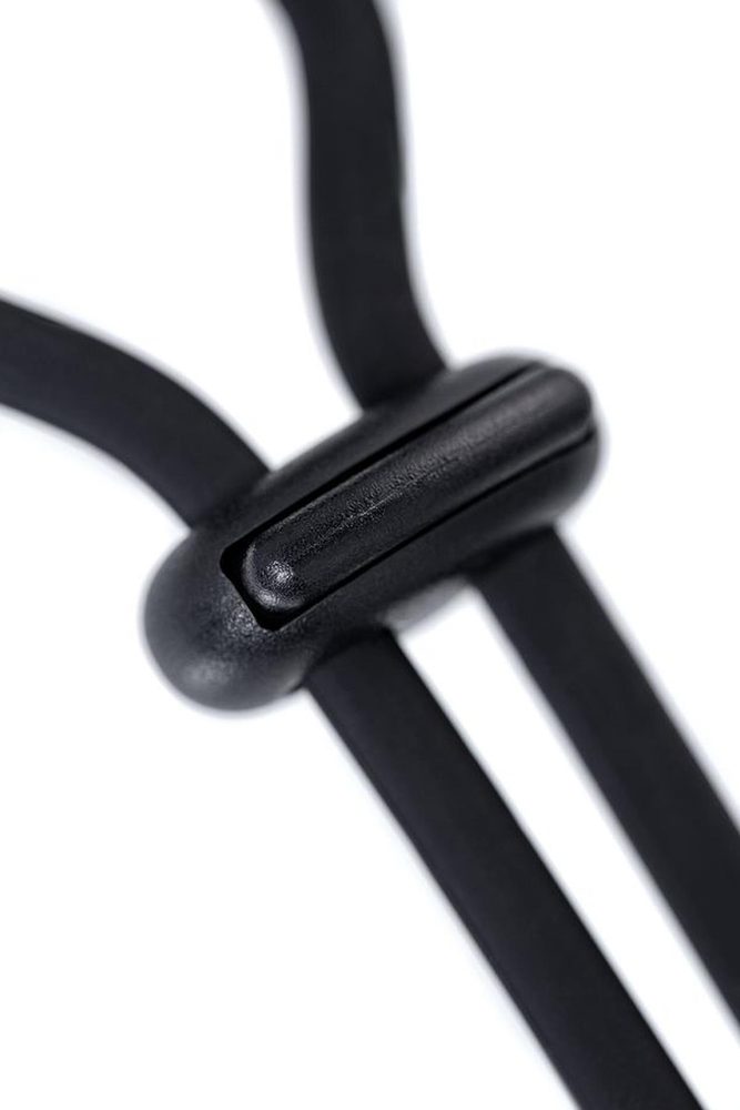 Lasso zaciskowe wibrujące A-Toys czarne silikonowe 14 cm