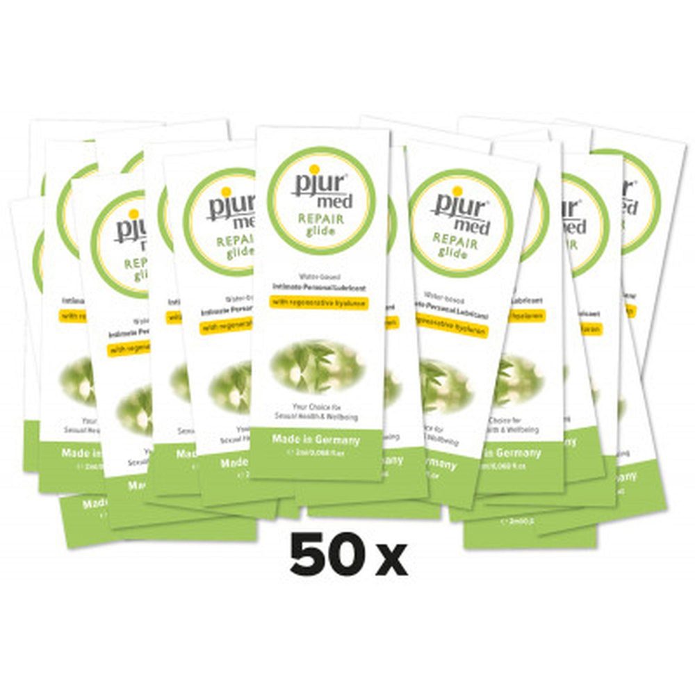 Żel intymny Pjur Repair glide z hialuronem 50 x 2 ml