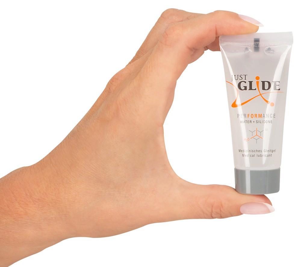 Lubrykant wodny z silikonem Just Glide Performance 20 ml