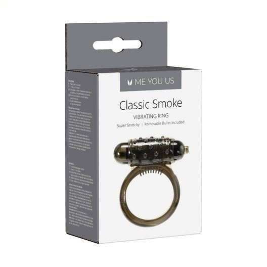 Pierścień erekcyjny wibrujący Me You Us Classic Smoke