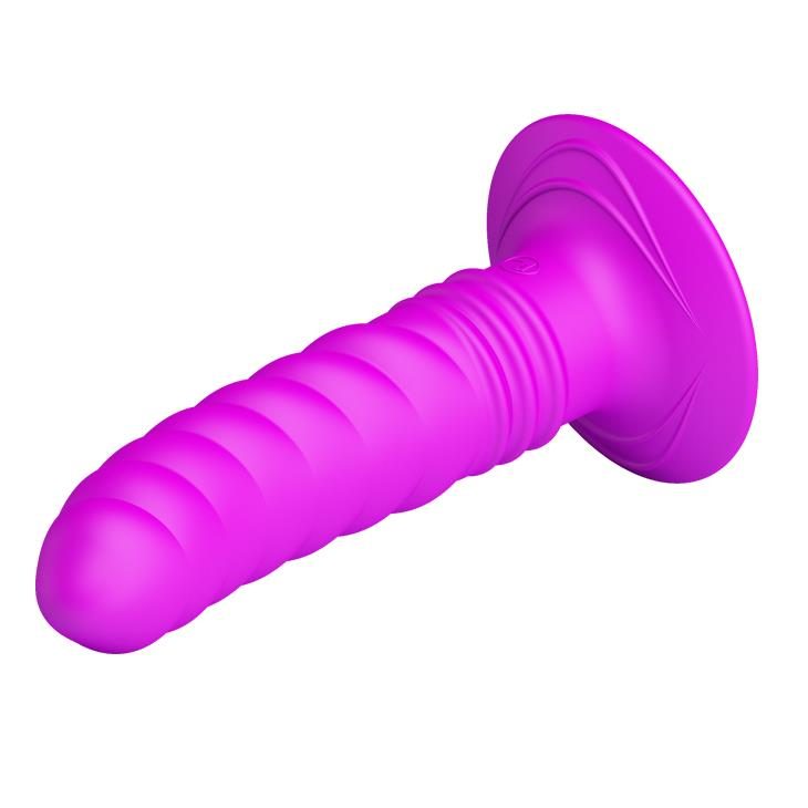 Wibrujący korek analny Pretty Love Twist z przyssawką 10 trybów