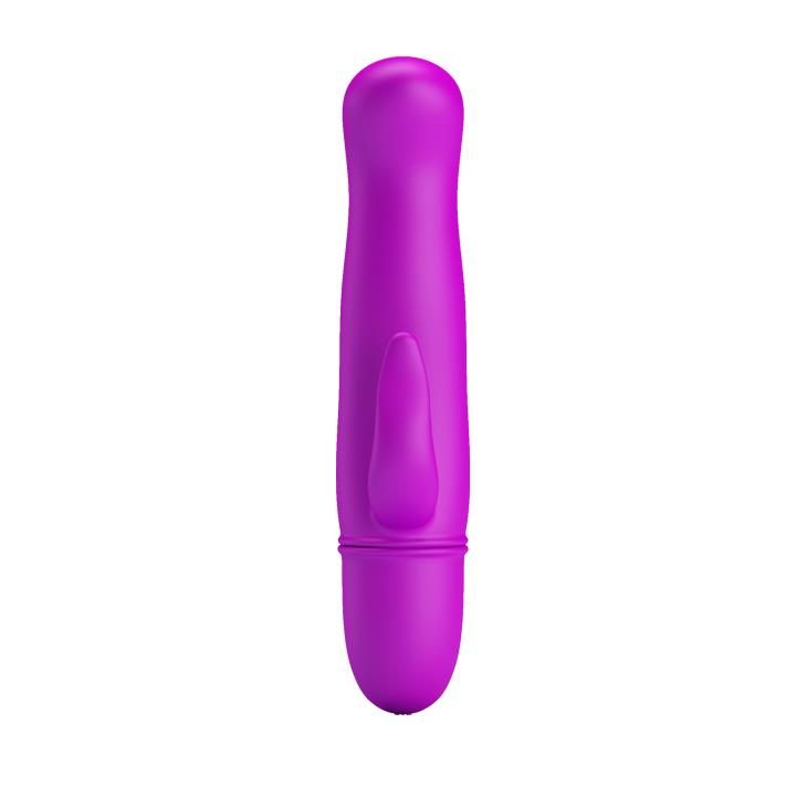 Wibrator silikonowy z wyrostkiem łechtaczkowym Pretty Love Blithe 11 cm