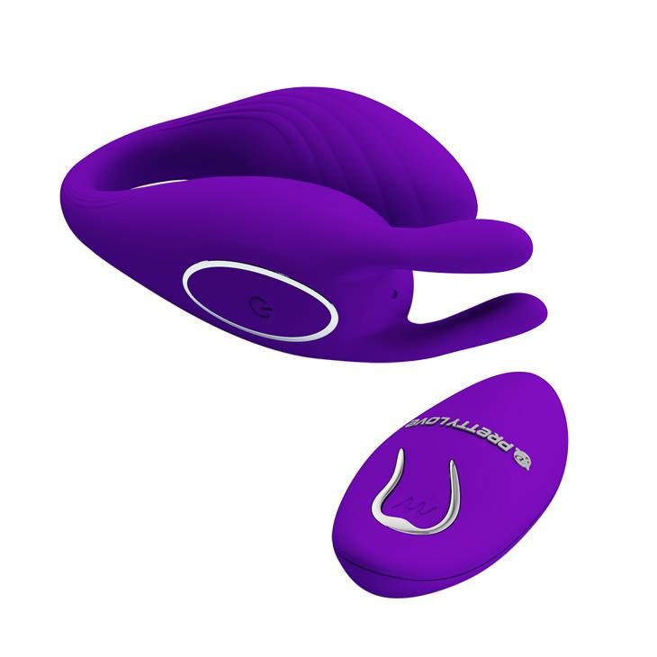 Wibrator silikonowy Pretty Love Bill 12 funkcji z pilotem USB