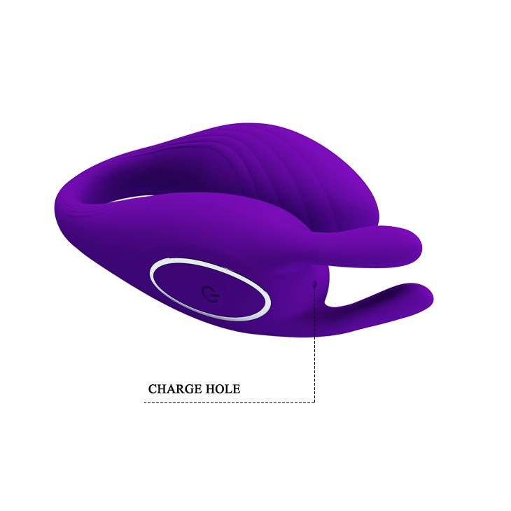 Wibrator silikonowy Pretty Love Bill 12 funkcji z pilotem USB