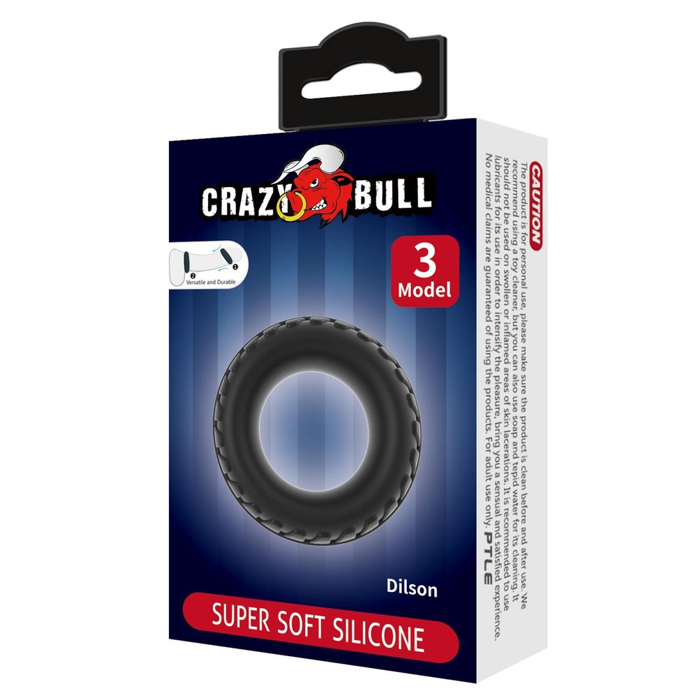Pierścień erekcyjny silikonowy Crazy Bull Dilson