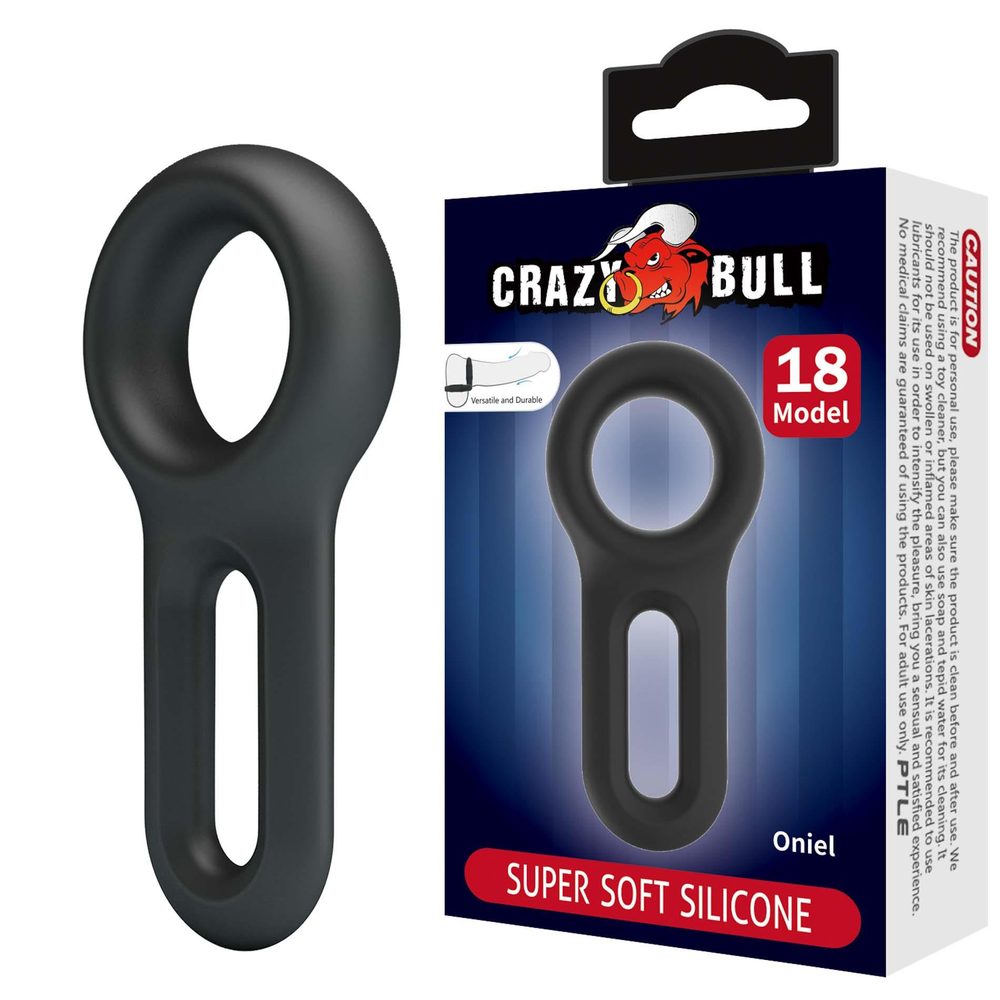 Pierścień erekcyjny silikonowy Crazy Bull Oniel 9,5 cm