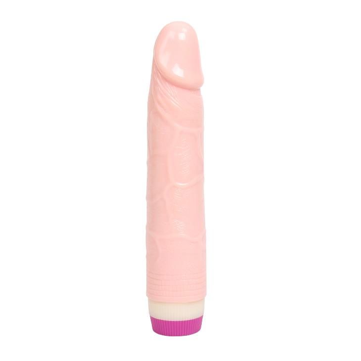 Wibrator realistyczny żelowy Baile miękki rozgrzewający 21 cm