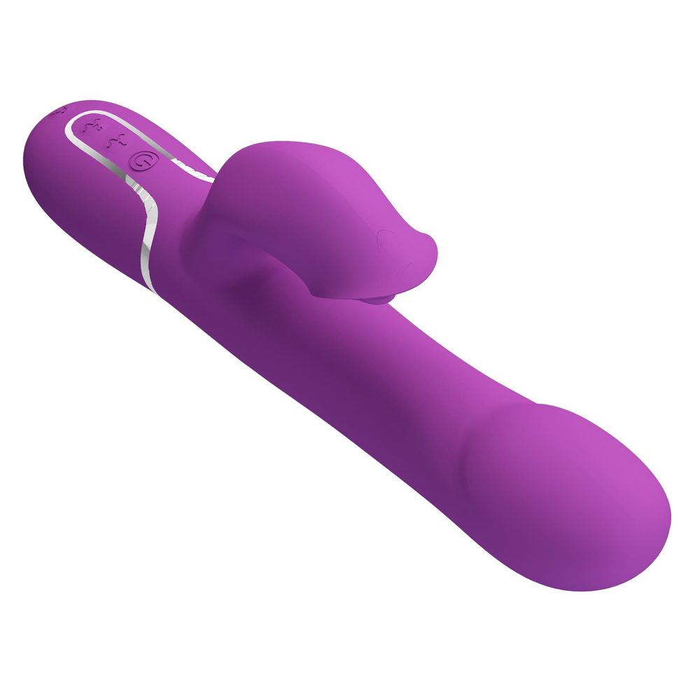 Wibrator króliczek Pretty Love Falin fioletowy 7 funkcji silikonowy
