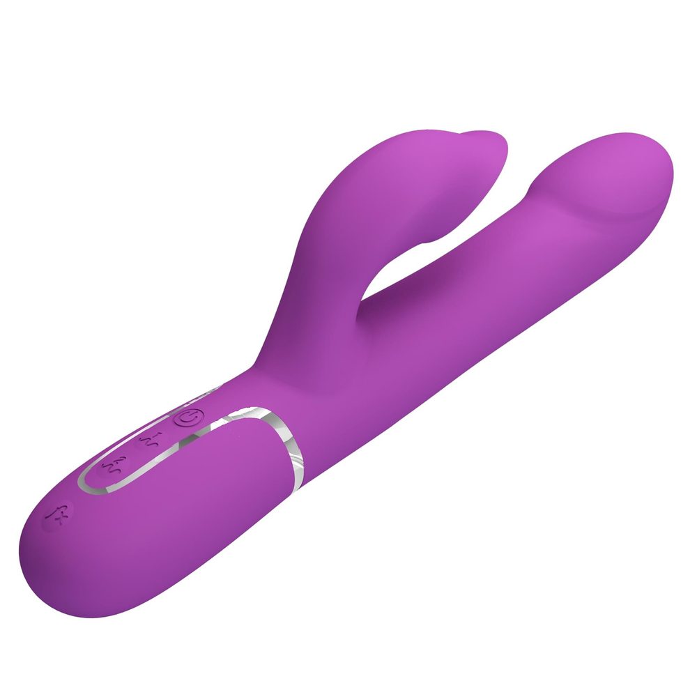Wibrator króliczek Pretty Love Falin fioletowy 7 funkcji silikonowy