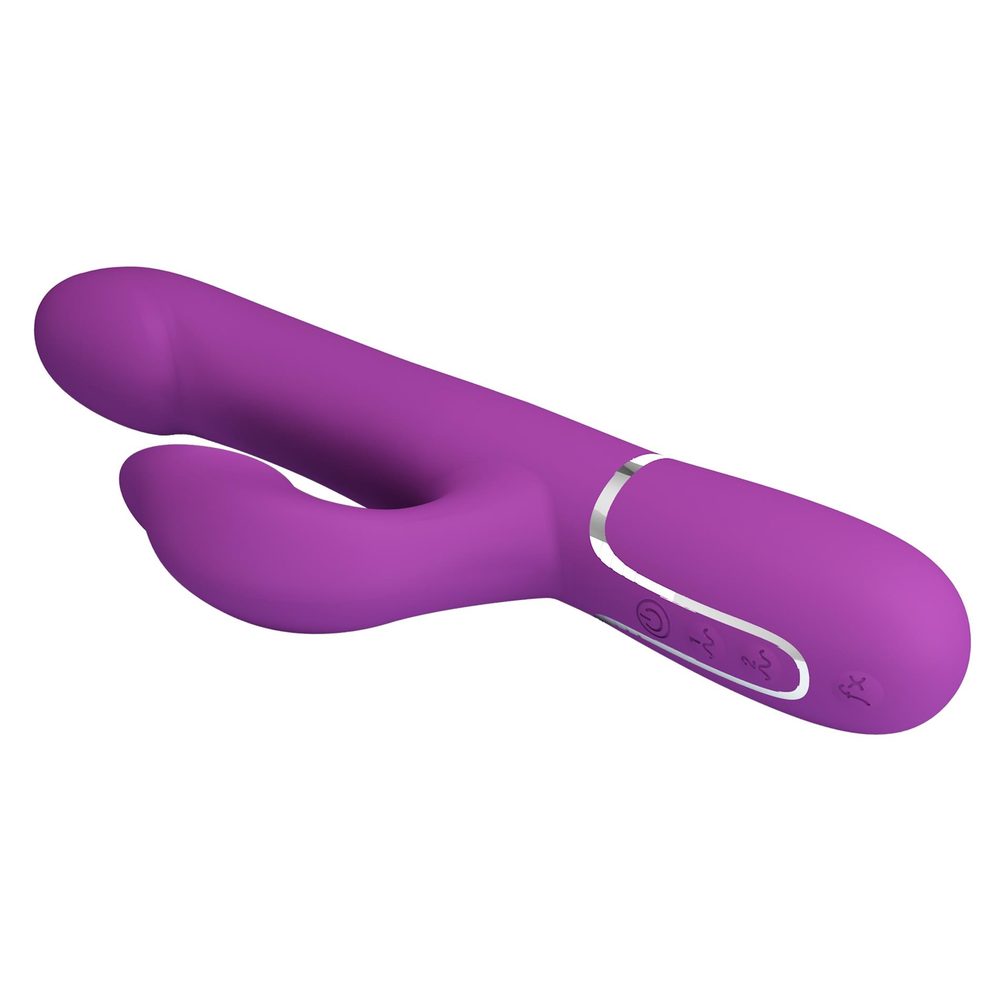 Wibrator króliczek Pretty Love Falin fioletowy 7 funkcji silikonowy