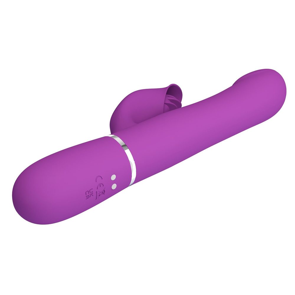 Wibrator króliczek Pretty Love Falin fioletowy 7 funkcji silikonowy
