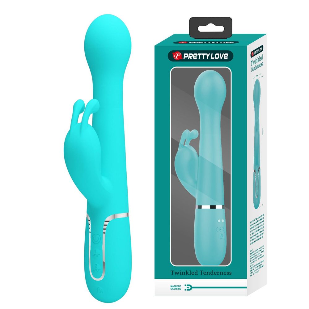 Wibrator króliczek Pretty Love z 7 wibracjami 4 pchnięciami 4 rotacjami