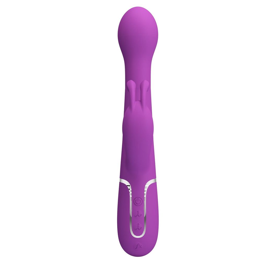 Wibrator króliczek pchający rotacyjny Pretty Love Dejon fioletowy 7 wibracj