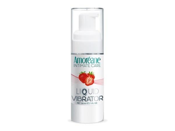 Żel wibrujący truskawkowy Amoreane 30ml