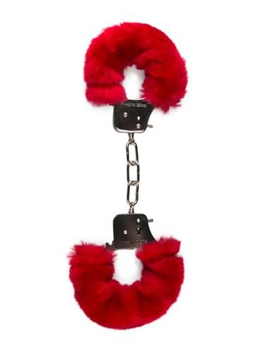Pluszowe kajdanki EasyToys czerwone 28 cm