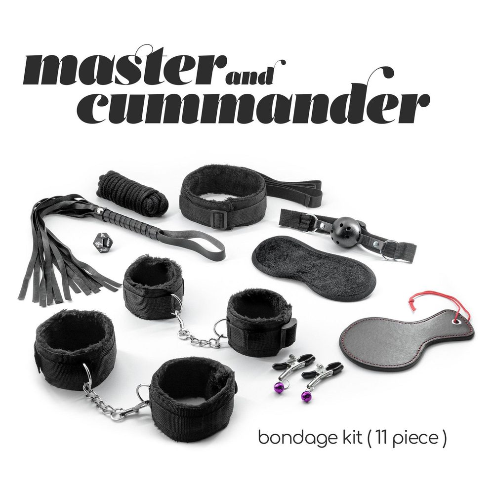 Zestaw bondage Crushious Master & Cummander 11 elementów