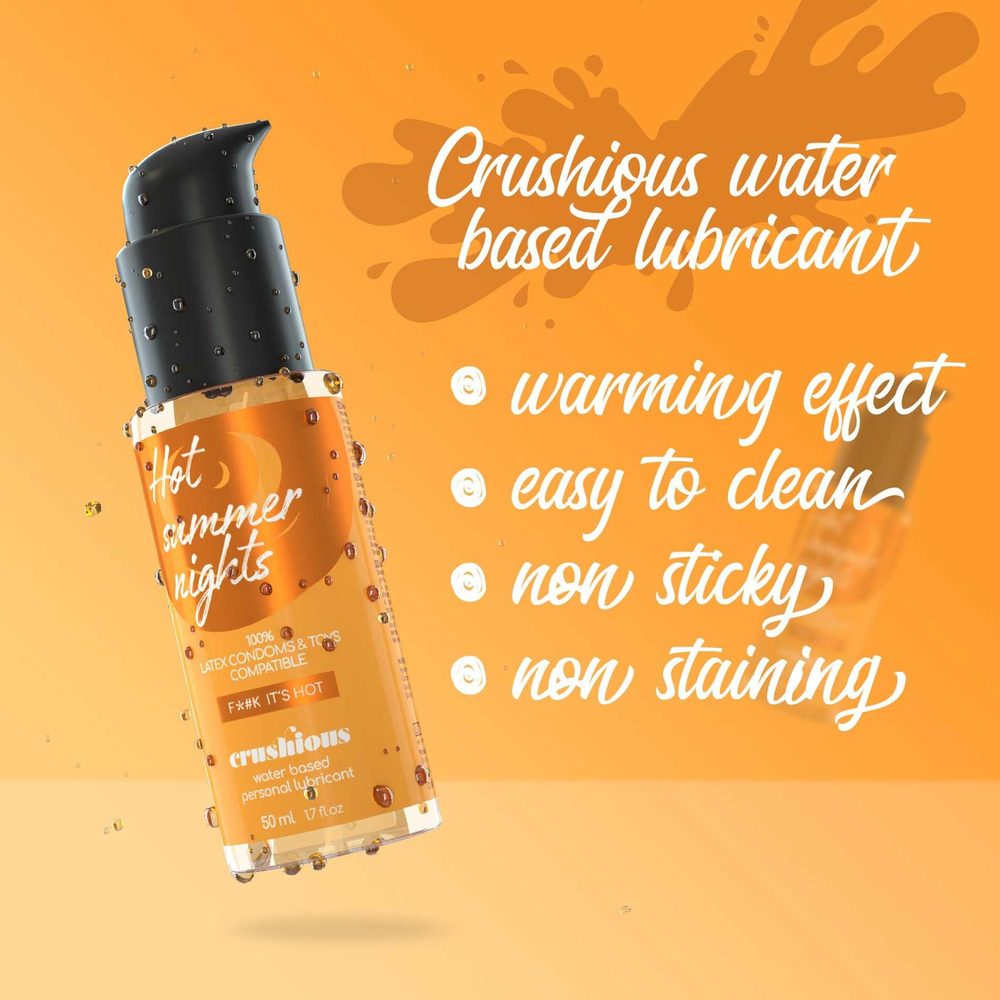Lubrykant rozgrzewający Crushious wodny 50 ml