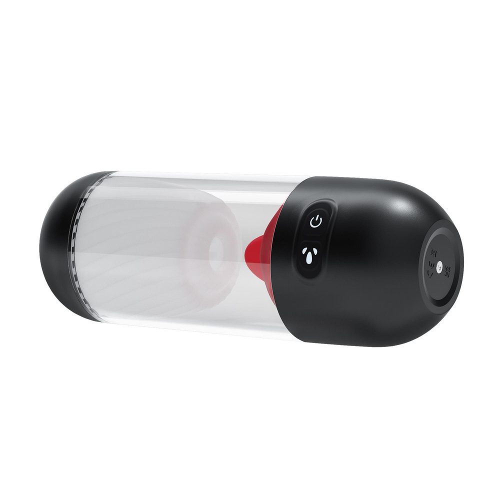 Masturbator rotacyjny Crushious Slurpy 2 w 1 USB 22 cm