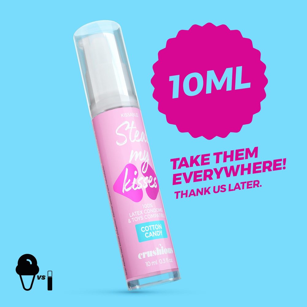 Lubrykant smakowy Crushious Steal My Kisses waty cukrowej 10 ml