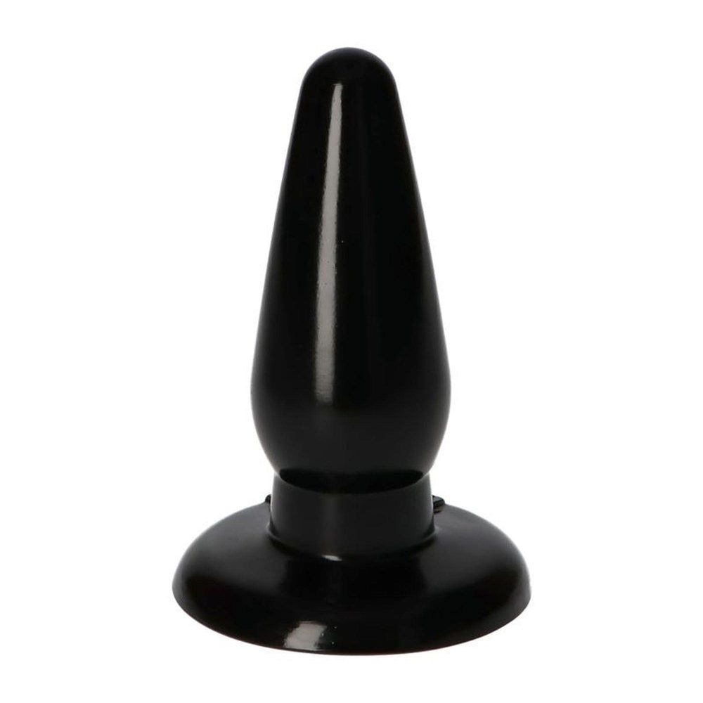 Korek analny Italian Cock Toyz4lovers czarny 12 cm