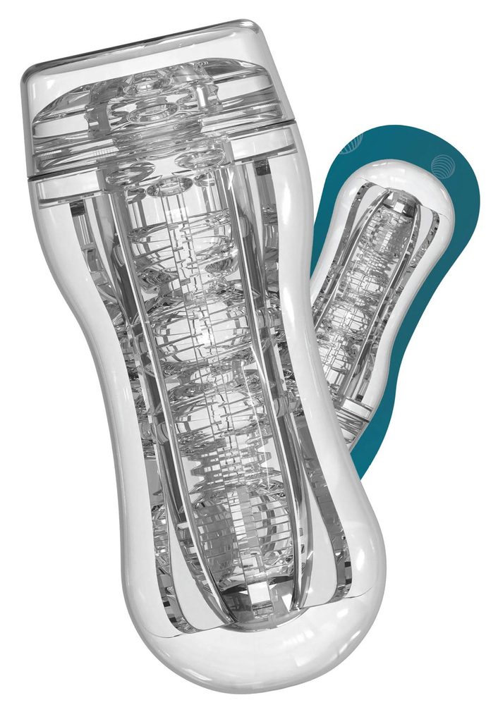 Masturbator próżniowy ToyJoy HERO przezroczysty 18 cm