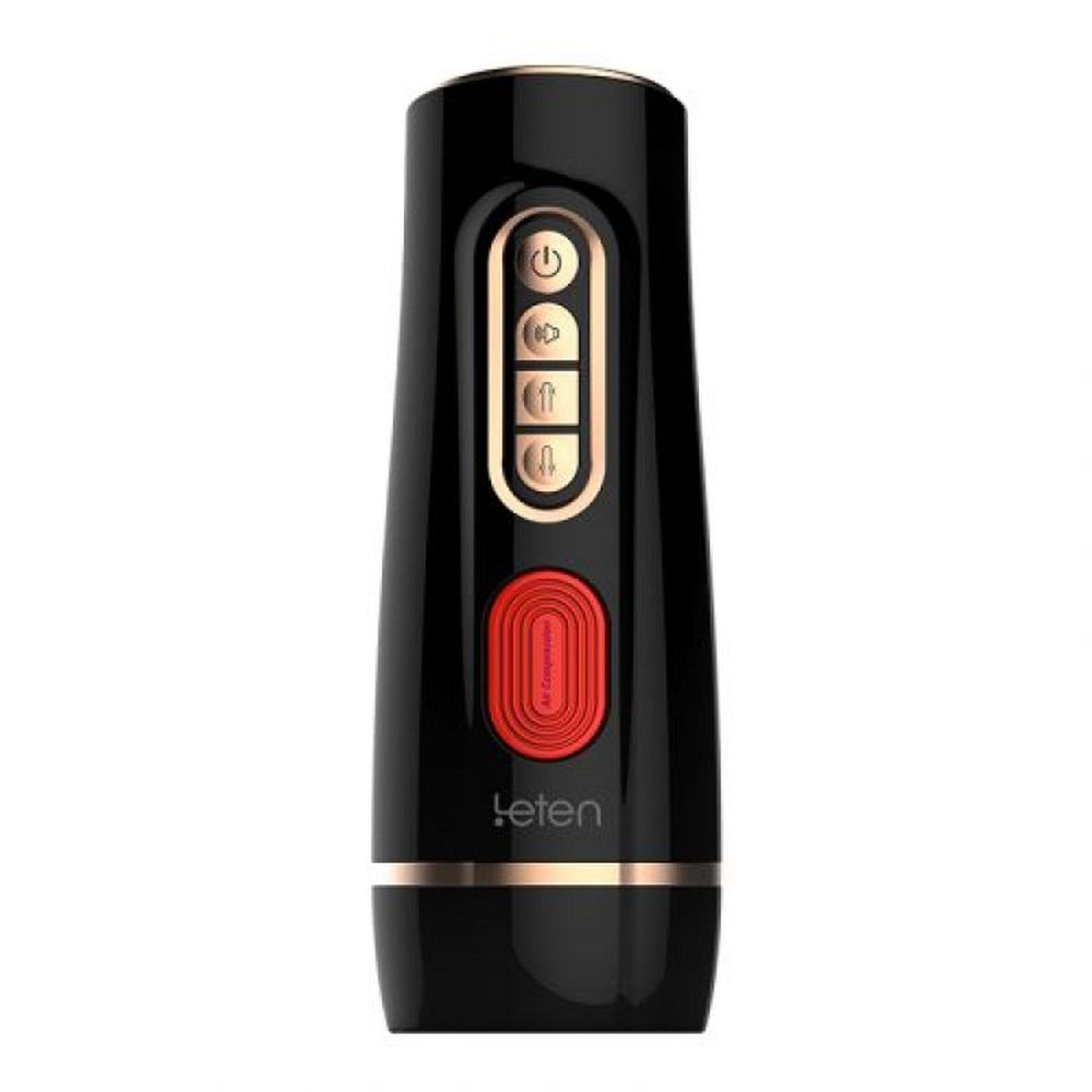 Masturbator Leten New Era z wibracją i ssaniem USB 16,6 cm