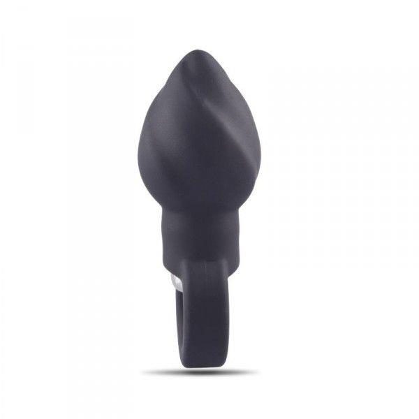 Silikonowy wibrujący korek analny Helix Toyz4lovers 8 cm