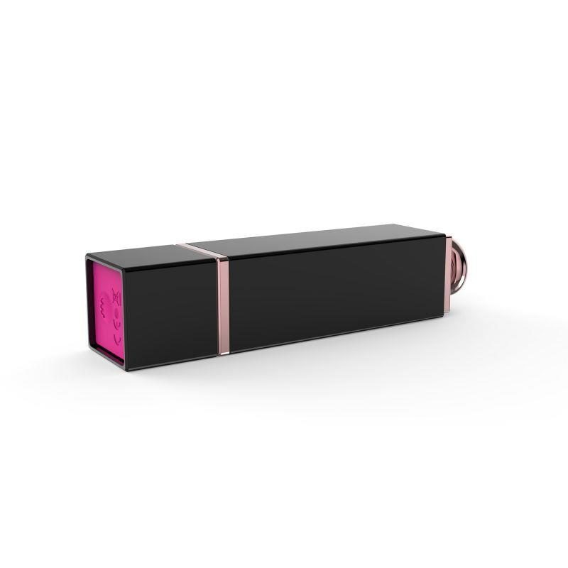 Stymulator szminka Toyz4lovers różowy silikonowy 10 cm USB