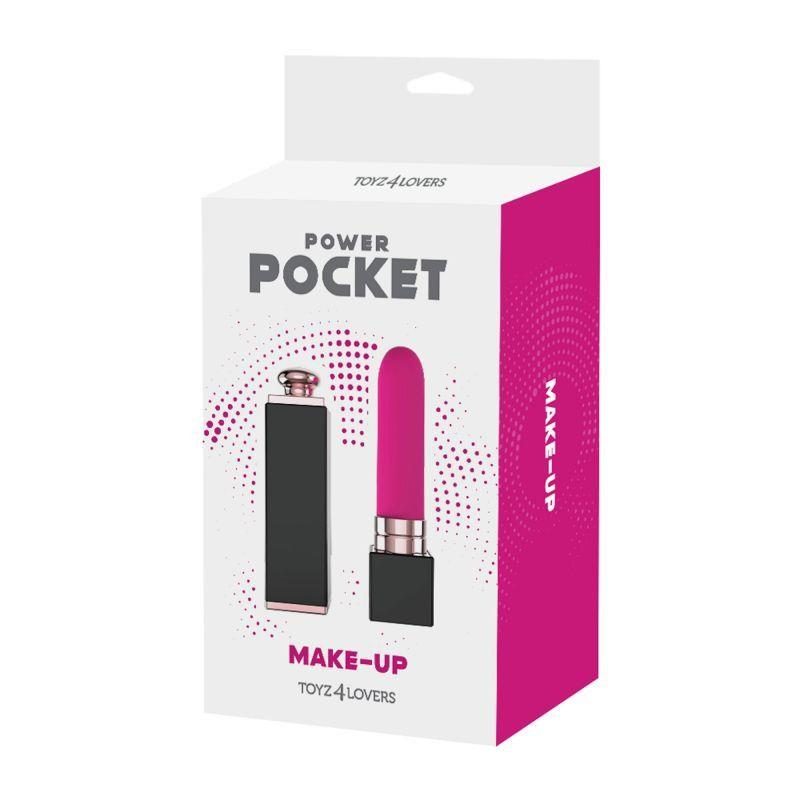 Stymulator szminka Toyz4lovers różowy silikonowy 10 cm USB