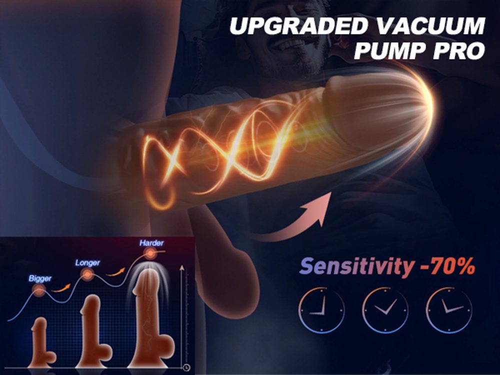 Masturbator 7 funkcji ssania i wibracji B Series Fox booster USB