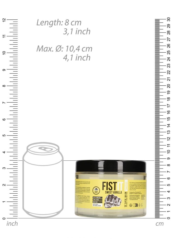 Lubrykant Fist It ekstra gęsty waniliowy 500 ml