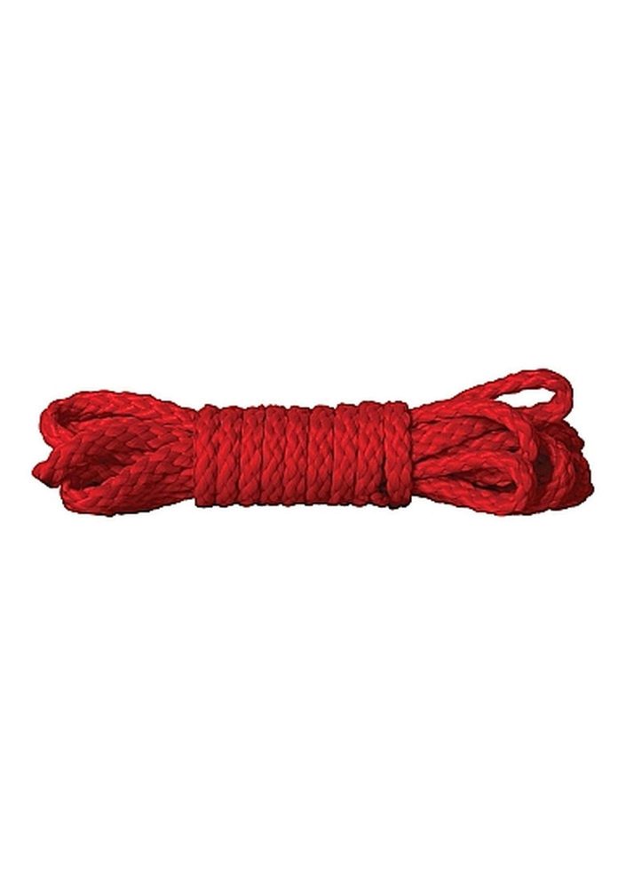 Mini lina kinbaku Ouch czerwona nylonowa 1,5m
