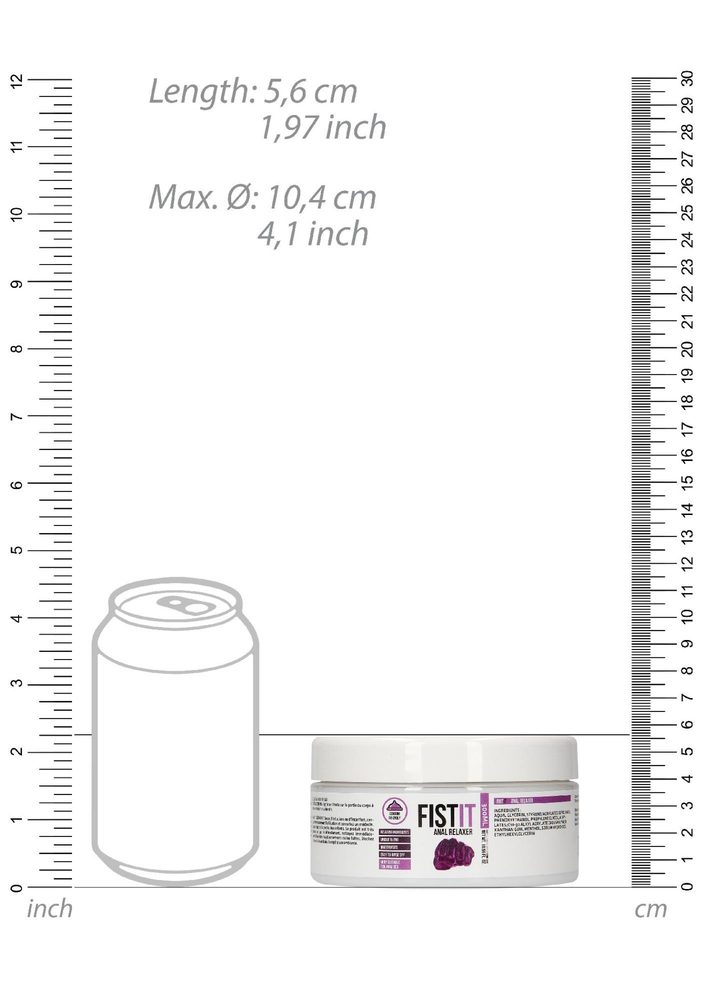 Żel relaksujący analny Fist It ShotsToys 300 ml