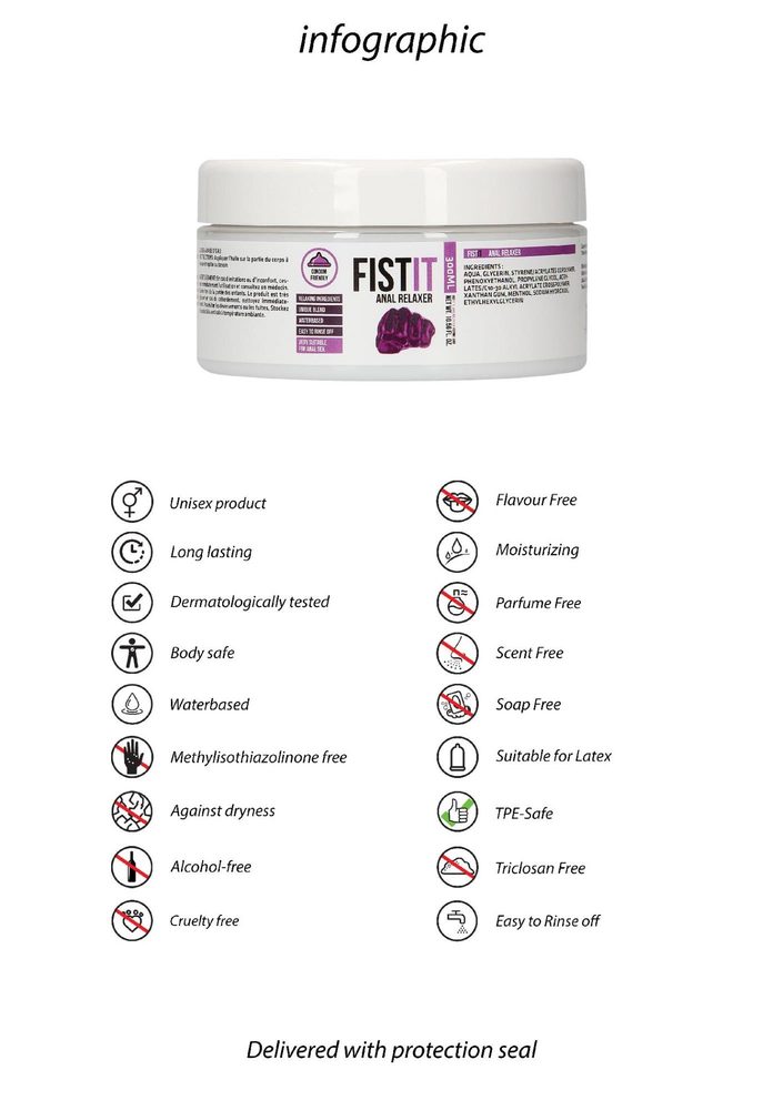 Żel relaksujący analny Fist It ShotsToys 300 ml