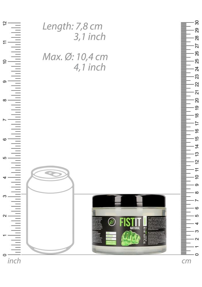 Lubrykant Fist It Natural do fistingu 500 ml