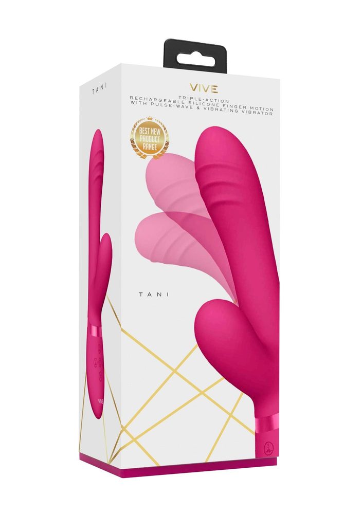 Wibrator króliczek Vive Tani różowy silikonowy USB