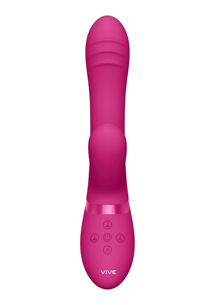 Wibrator króliczek Vive Tani różowy silikonowy USB