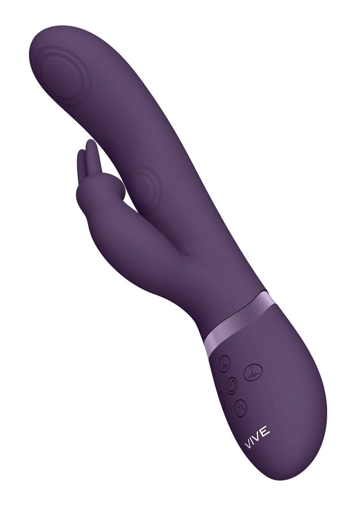 Wibrator króliczek Vive May Pulse Wave fioletowy USB