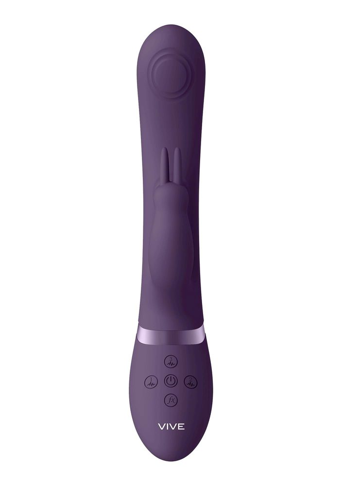 Wibrator króliczek Vive May Pulse Wave fioletowy USB